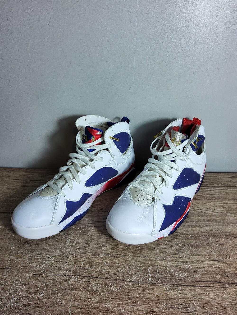 2016 Nike Air Jordan 7 Olympics Retro Tinker Alternate 304775-123 Sz 14